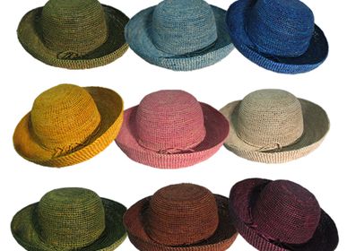 Hats - RAFFIA HAT AUDE - NATURELLEMENT