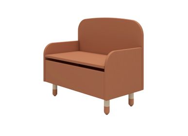 Tables et chaises pour enfant - Banc de rangement avec dossier - FLEXA