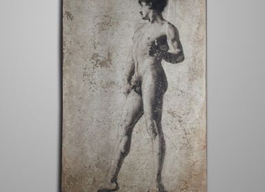 Paintings - Male Nude - HALIL PASSA - 1881 - ATELIERS C&S DAVOY
