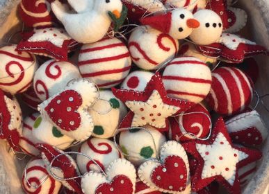 Guirlandes et boules de Noël - Décoration pour sapin de Noël - COCOON PARIS