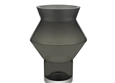 Vases - Vase de luxe moderne, rond et angulaire, design maison, CUZCO  - ELEMENT ACCESSORIES