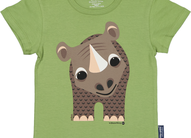Prêt-à-porter - T shirt manches courtes imprimé recto verso Rhino - COQ EN PATE
