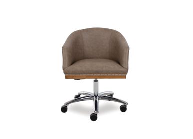 Chairs - Girona Chair Swivel Essence |  Desk Chair - CREARTE COLLECTIONS