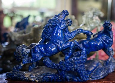 Sculptures, statuettes and miniatures - Lapis lazuli sculptures - TRESORIENT