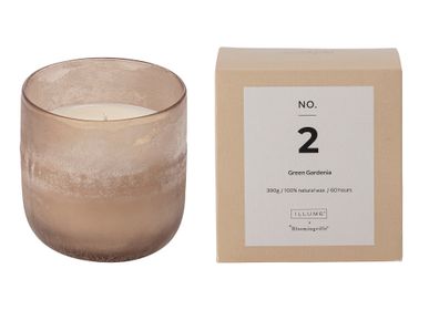 Candles - NO. 2 - Green Gardenia Scented Candle, Natural wax - ILLUME X BLOOMINGVILLE