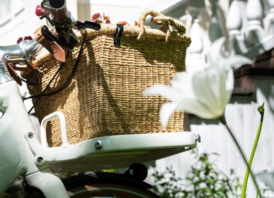 Shopping baskets - New: Bolga bike basket - MIFUKO