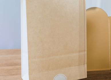 Coffrets et boîtes - Emballage cadeau zéro déchet : Pochette SABLE CHAUD réutilisable - LOVALOVA