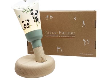 Lampes sans fil  - Coffret Lampe Nomade "Passe-Partout"  Pandi Panda - MAISON POLOCHON