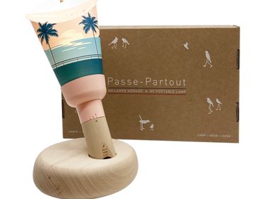 Objets design - Coffret Lampe Nomade "Passe-Partout" Sunrise - Collection Summer Paradise - POLOCHON & CIE