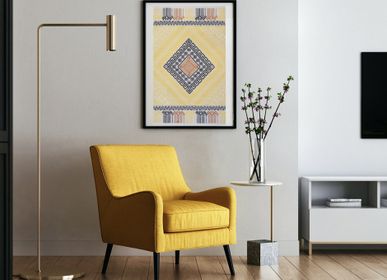 Other wall decoration - Handwoven cotton wall hanging - OCK POP TOK