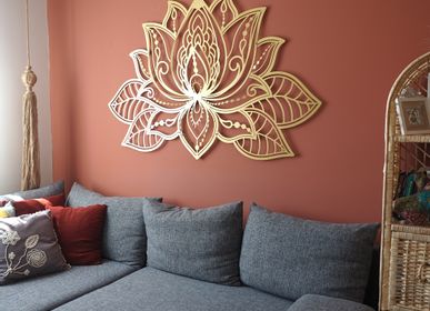 Other wall decoration - 3D LOTUS MANDALA METAL WALL ART - APT524 - OOBJE
