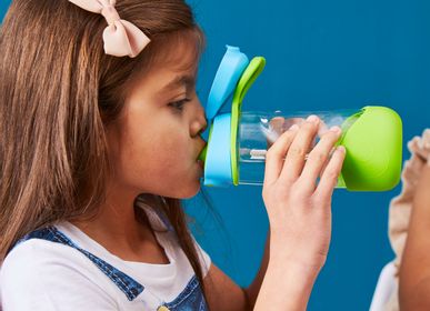 Repas pour enfant - Gourde enfant en Tritan ™ avec bec souple anti-fuite – 450 ml (2 coloris) - BABIREVA