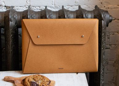Other office supplies - COMPUTER SLEEVE 13" & 16" - Recycled Leather - MAISON ORIGIN