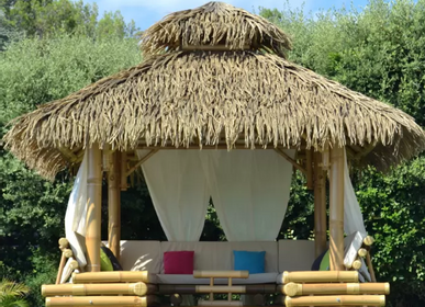 Gazébos, belvédères et pavillons de jardin - Gazebo bambou - L'hydîle - HYDILE
