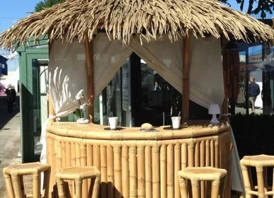 Gazébos, belvédères et pavillons de jardin - Bar en bambou - Nusa - HYDILE