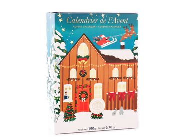 Confiserie - CALENDRIER DE L'AVENT - MAZET CONFISEUR - HUGO & VICTOR