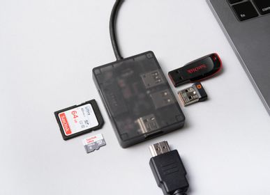 Autres objets connectés  - [MOBILE-ISLAND] Hub USB 5 EN 1 - KIDP