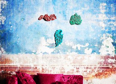 Objets de décoration - Petite frise « Air Element - Angel Wing » - PINK PAMPAS