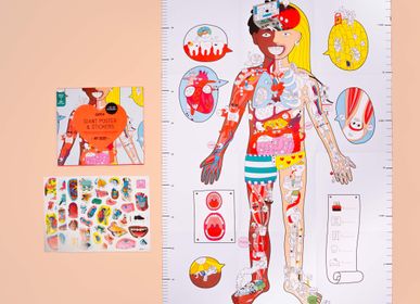 Decorative objects - POSTER AND STICKERS - MY BODY - OMY