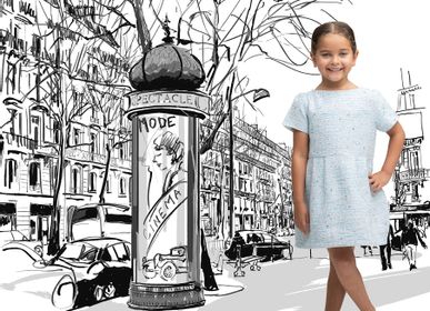 Vêtements enfants - ROBE POUR FILLE -CENDY - JULES & JULIETTE PARIS