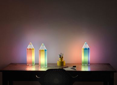 Children's lighting - Floor Lamp Collection/PIN PEN/Polilux™/Rainbow/2x MAX 30W E27/Without lamp (s) - SEEREP