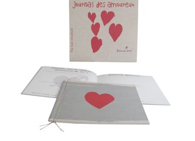 Papeterie - Journal des amoureux recyclé - PATRICIA DORÉ