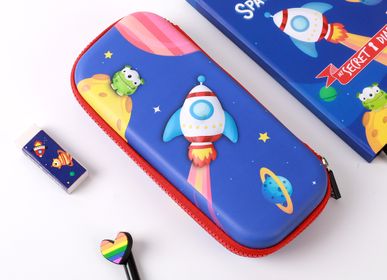 Stationery - Space Adventure 3D shaped hard case  - I-TOTAL