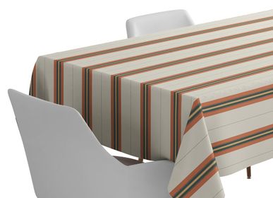 Table linen - Kanbo Terracotta Tablecloth (Several Sizes Available) - LA MAISON JEAN-VIER