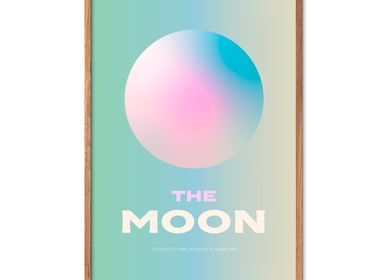 Poster - Poster - The Moon (Mint) - NOVICTUS/ POSTER & FRAME