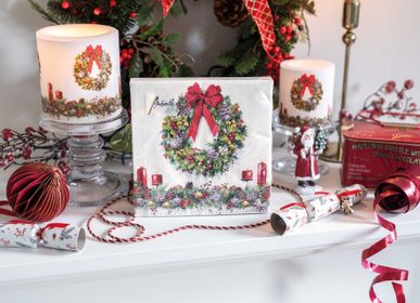 Cadeaux - Collection de Noël traditionnelle < Bow on Wreath > - AMBIENTE EUROPE BV