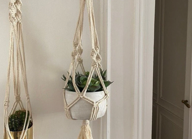 Decorative objects - Plant hanger Suzy - CORALIEHANDMADE