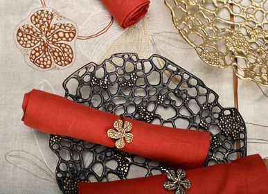 Design objects - Napkin, Napkin rings and Platters - STUDIO ABACA
