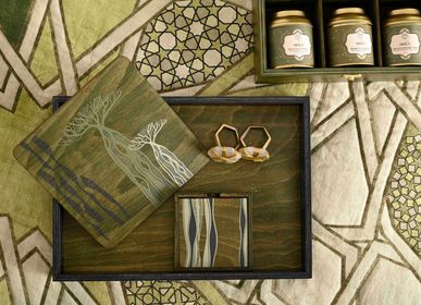Caskets and boxes - Coasters, Trays, Tea boxes and trivets. - STUDIO ABACA