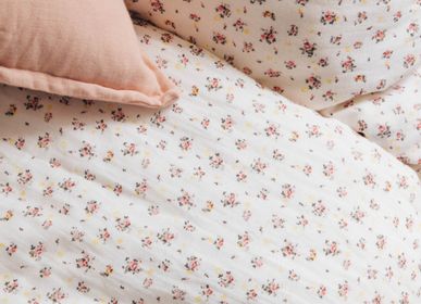 Comforters and pillows - FLOWER DUVET COVER - BONTON