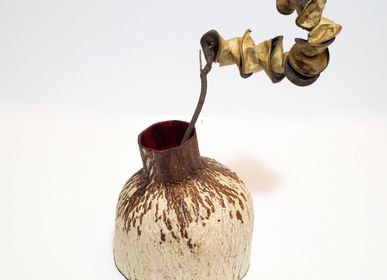 Vases - Hybrid- bark vessel (lacquerware)05 - TAIWAN CRAFTS & DESIGN