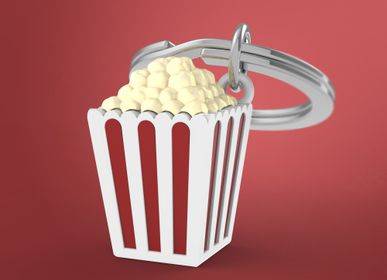 Cadeaux - Porte-clés Popcorn - METALMORPHOSE