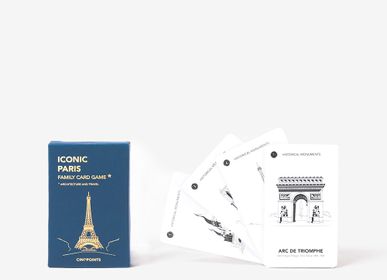 Gifts - Happy families Iconic Paris card game - CINQPOINTS
