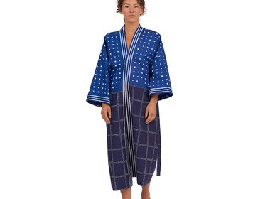 Prêt-à-porter - Mountain Blue kimono  - HELLEN VAN BERKEL HEARTMADE PRINTS