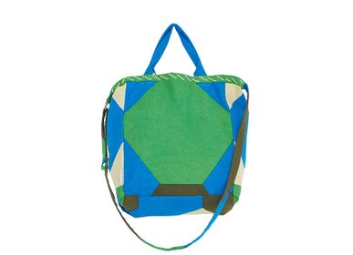 Sacs et cabas - Skye Blue medium bag - HELLEN VAN BERKEL HEARTMADE PRINTS
