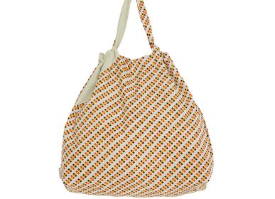 Bags and totes - Water ecru bag Large - HELLEN VAN BERKEL HEARTMADE PRINTS