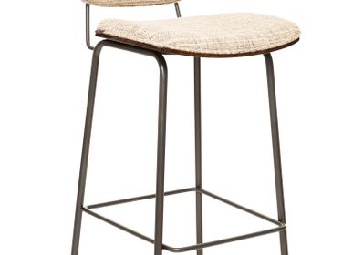 Kitchens furniture - Escobar stool polished ebony - ARIANESKÉ