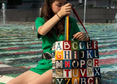 Bags and totes - Shopping bag Alphabet - MARON BOUILLIE