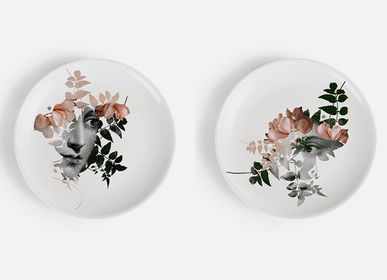 Formal plates - 2 plates Porcelain - Alhambra - IBRIDE