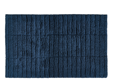 Bathroom equipment - Dark Blue Tiles Bath Mat - ZONE DENMARK