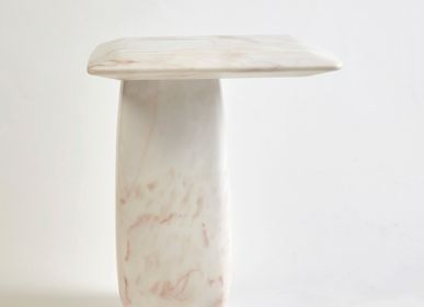 Autres tables  -  Bossa table d'appoint en marbre - DUISTT