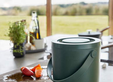 Poubelles de cuisine - Poubelle Bio Circular 3 litres Garden Green - ZONE DENMARK