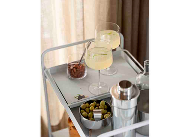 Other tables - Cocktail trolley A-Cocktail Trolley Soft Grey - ZONE DENMARK
