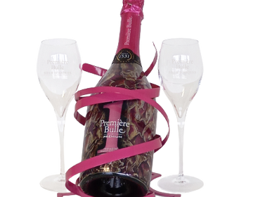 Objets de décoration - Porte-bouteille de champagne couleur FUCHSIA - NOE-LIE