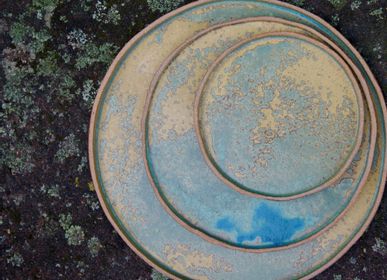 Everyday plates - LICHEN Plate - ANNE KRIEG, CERAMISTE