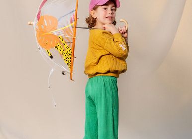 Children's games - Kids clear bubble dome umbrella - Jungle print KERALA - ANATOLE